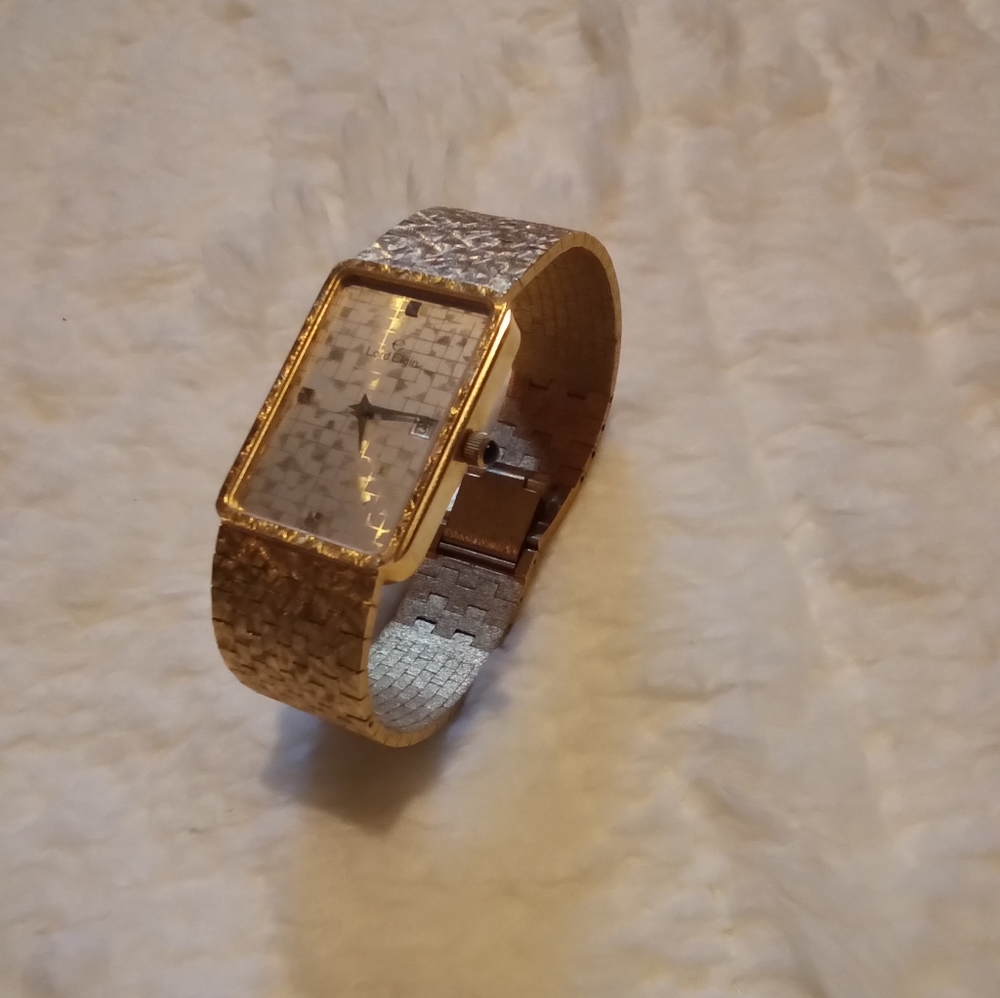 Vintage Lord Elgin Gold Watch